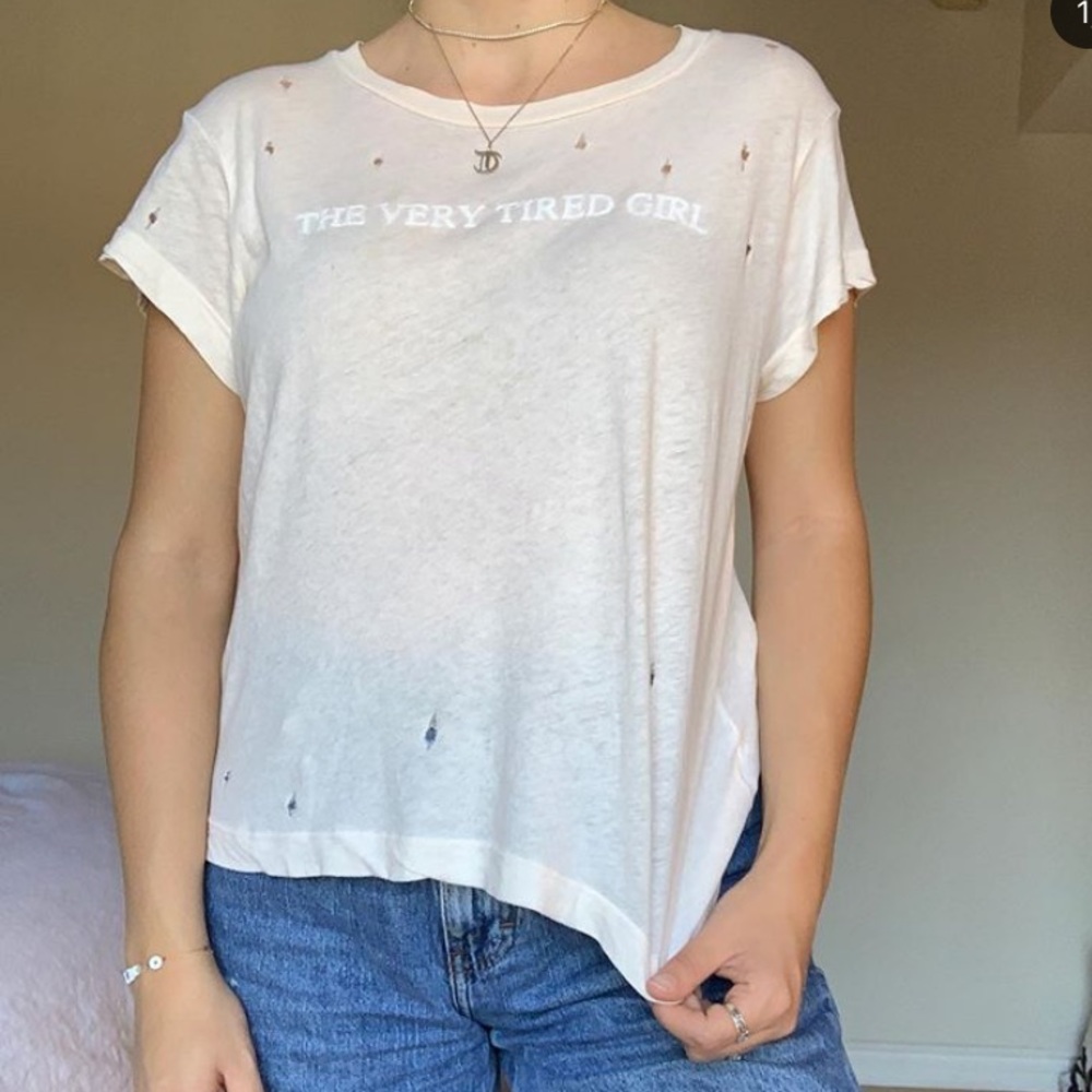 WILDFOX “Very Tired Girl” Top